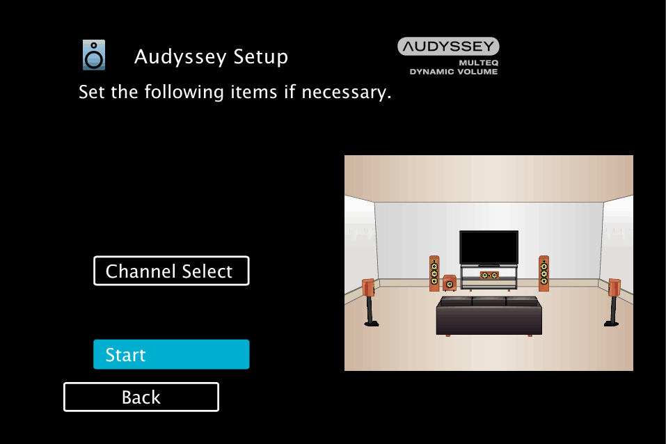 GUI Audyssey4 S64